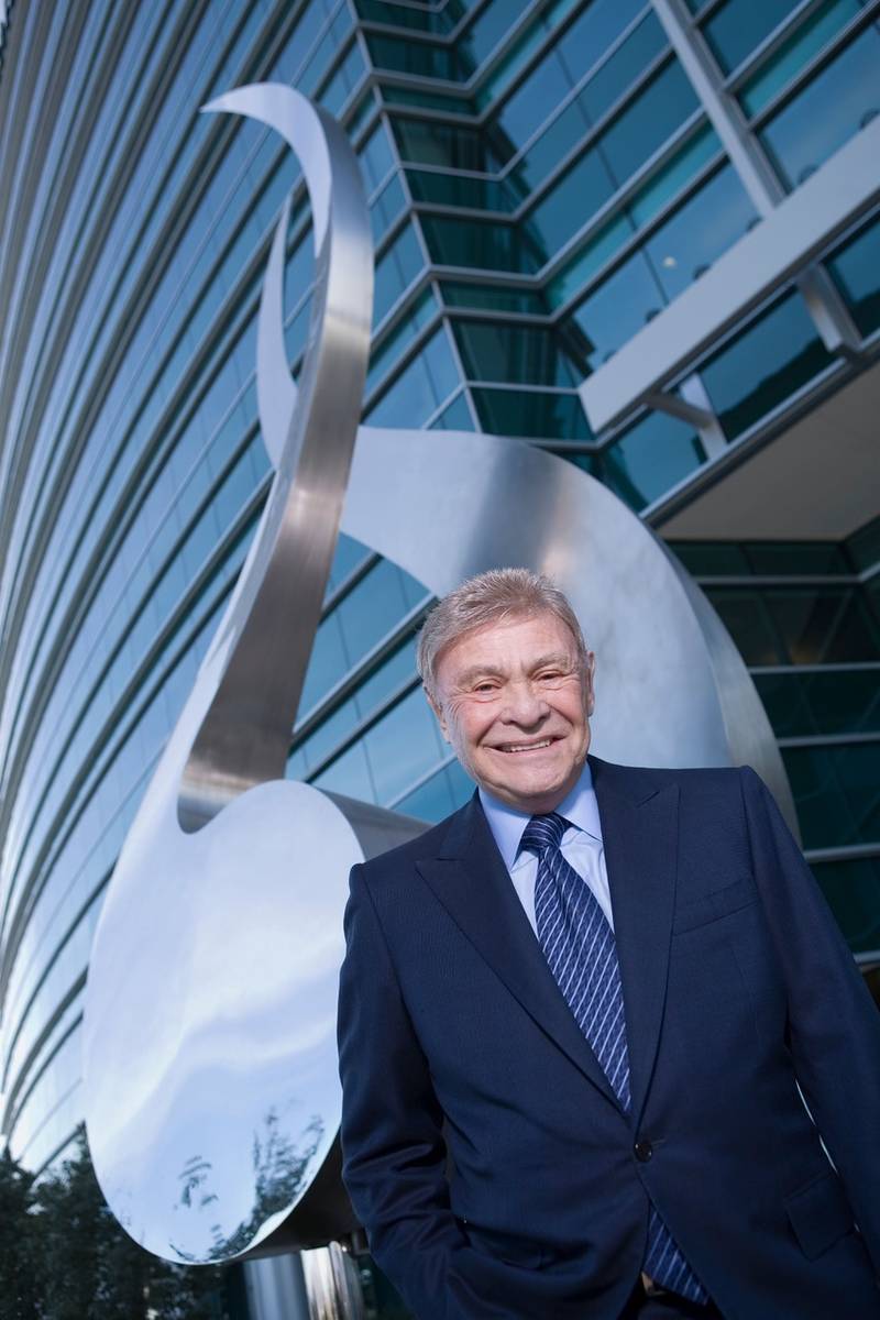 Longtime Las Vegas developer Irwin Molasky, seen in this undated photo, died Saturday at his ho ...