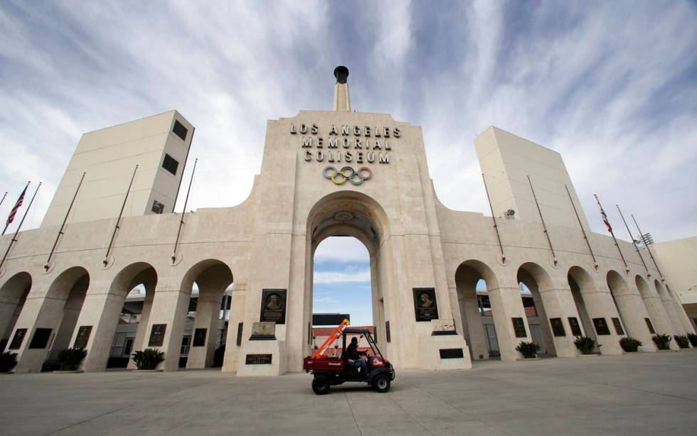 Built in 1921 as a memorial to the veterans of World War I and for USC football, Los Angeles Me ...