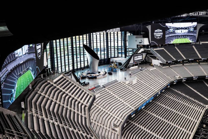 Allegiant Stadium’s lanai doors bring Las Vegas Strip view Las Vegas