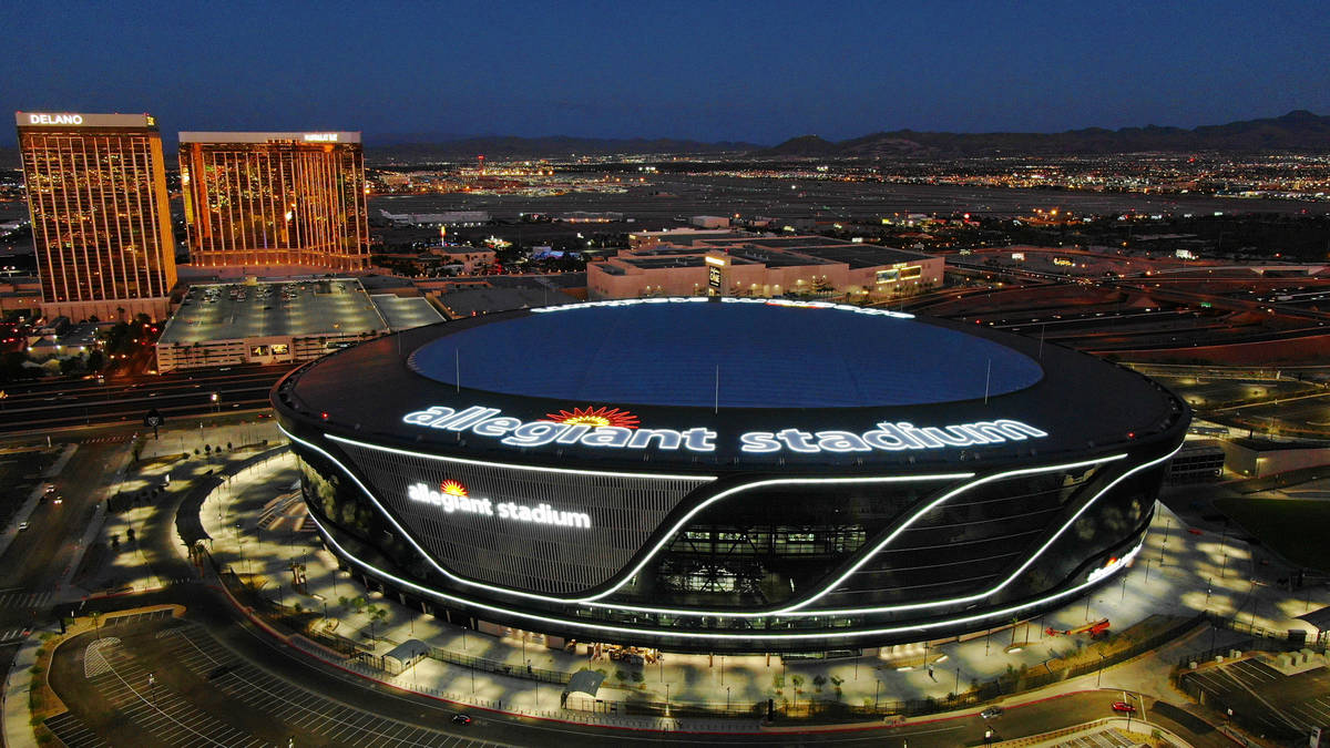 Allegiant Stadium, Raiders raise perception of Las Vegas Ed Graney