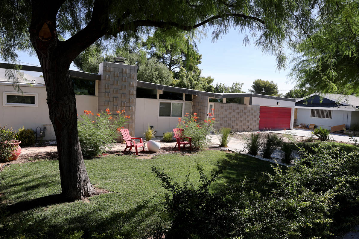 A home at 2082 Ottawa Drive in the Paradise Palms neighborhood in Las Vegas Thursday, July 30, ...