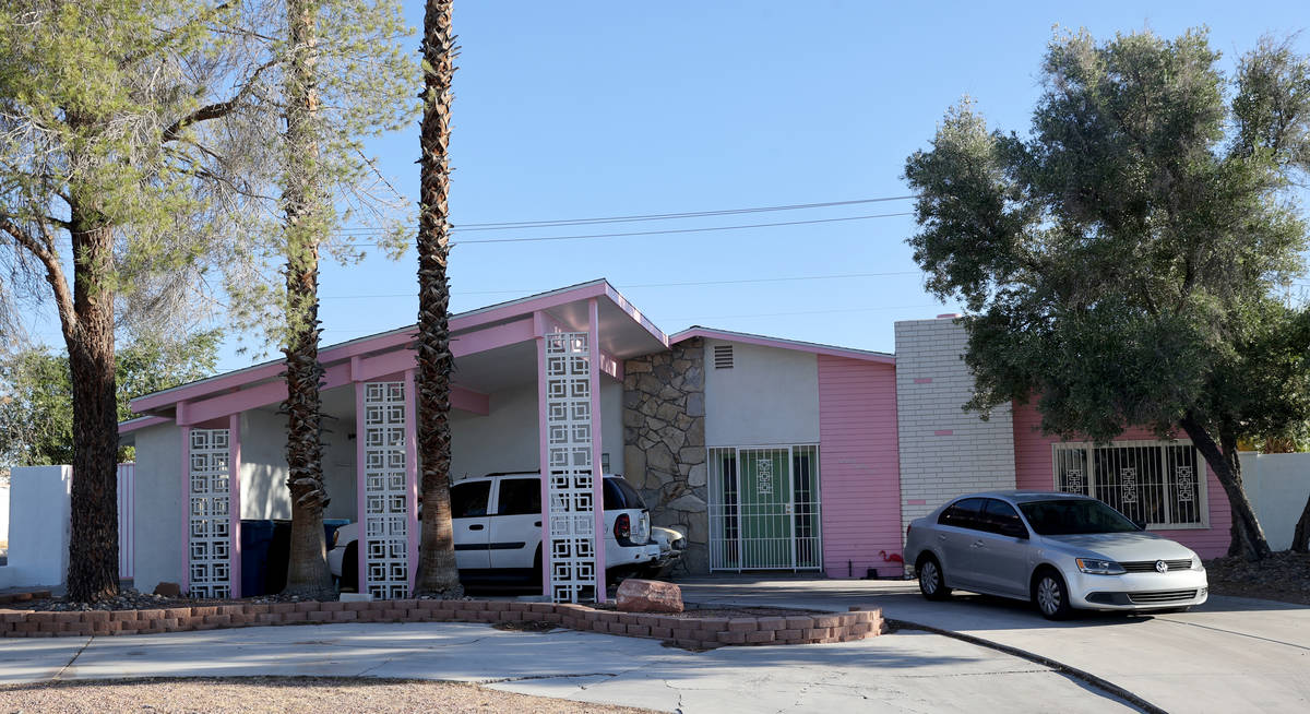 A home at 1682 Golden Arrow Drive in the Paradise Palms neighborhood in Las Vegas Friday, July ...