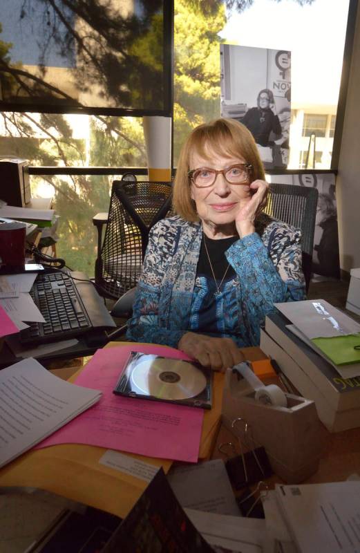 English professor Felicia Campbell is shown in her office in the Beverly Rogers Literature and ...