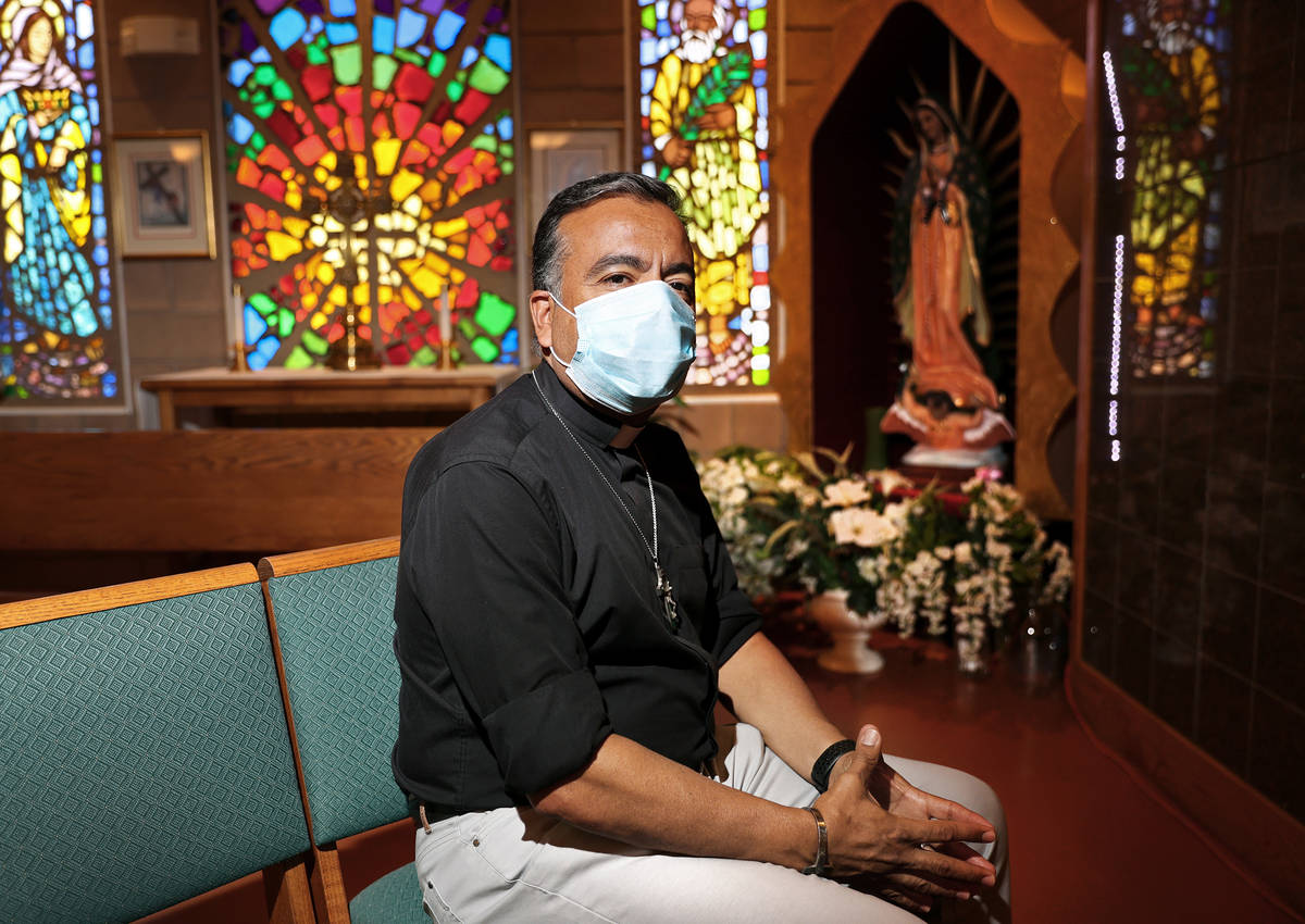 “There’s a lot of anger right now. A lot of fear. A lot of anxiety,” said Father Rafael ...