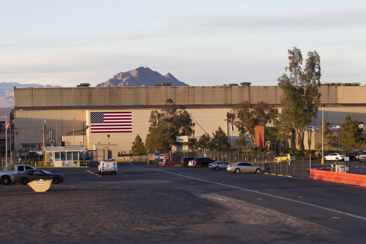 The TIMET plant, 181 N. Water St., in Henderson, Friday, Jan. 26, 2018. Erik Verduzco Las Vegas ...