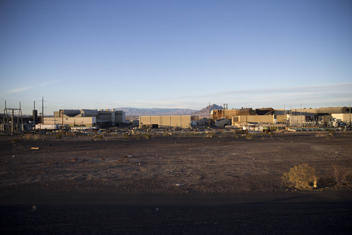 The TIMET plant, 181 N. Water St., in Henderson, Friday, Jan. 26, 2018. Erik Verduzco Las Vegas ...