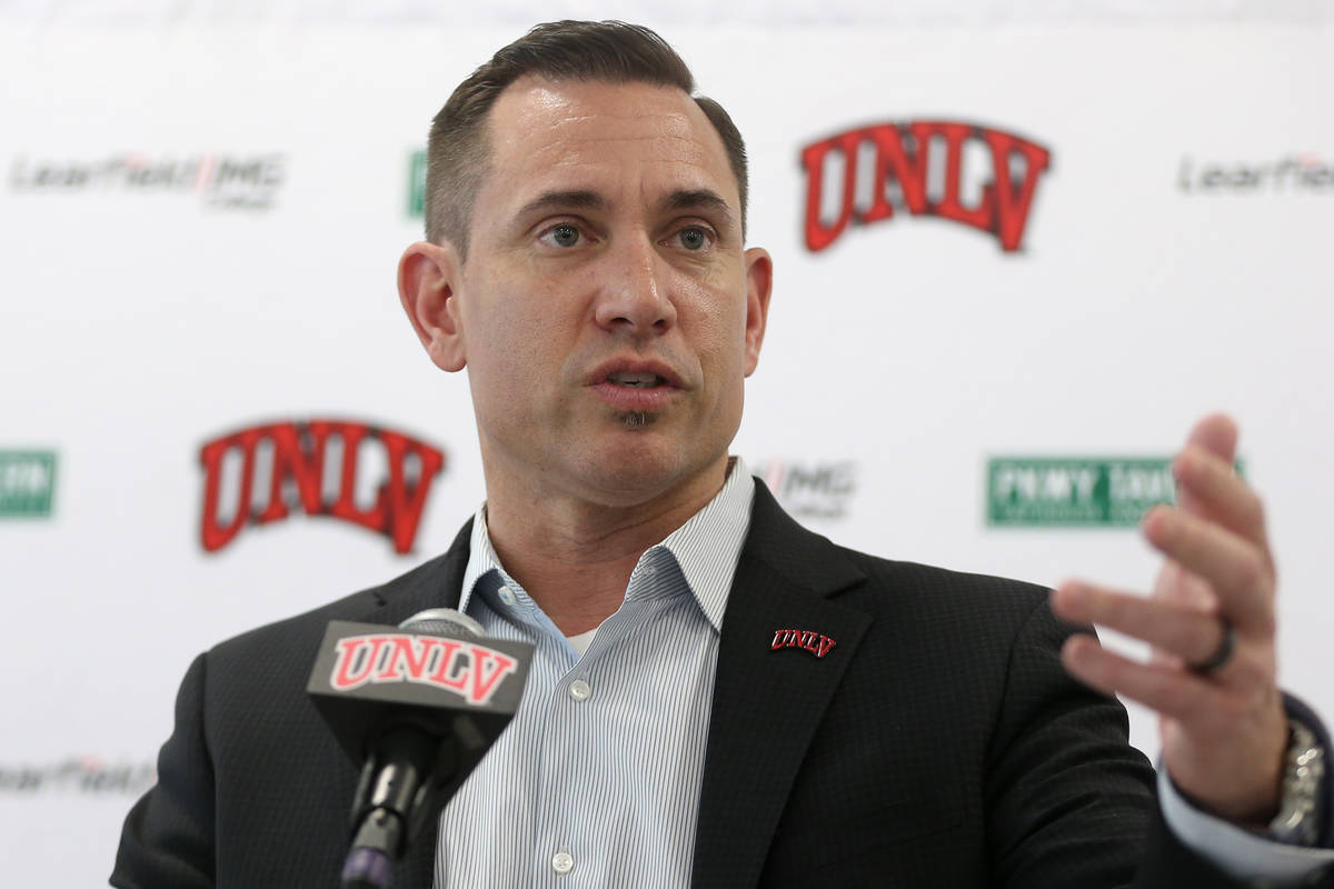 UNLV football coach Marcus Arroyo has lost two high-profile home games for his team after the P ...