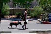 A woman allegedly unleashed and ordered her dog to attack a 60-year-old man at a Las Vegas park ...