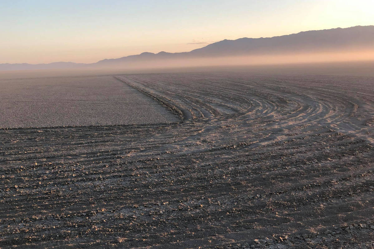 The desert at Black Rock-High Rock Emigrant Trails National Conservation Area is pictured. Este ...