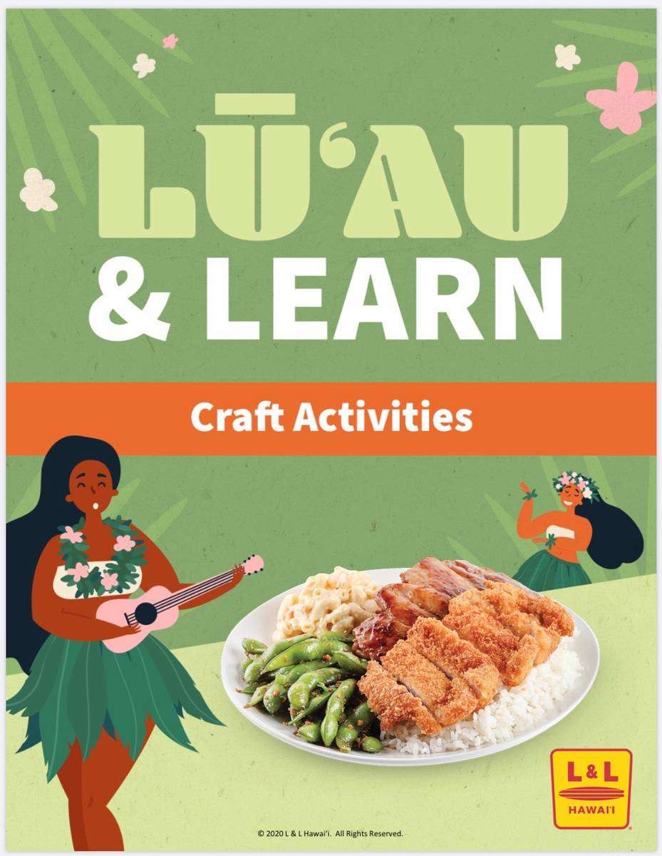L&L’s free Luau & Learn booklets teach kids about many things Hawaiian