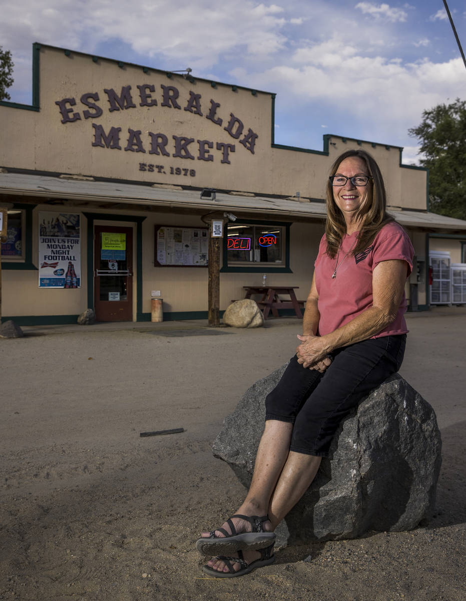 Linda Williams and her family established and operated the Esmeralda Market for 42 years which ...