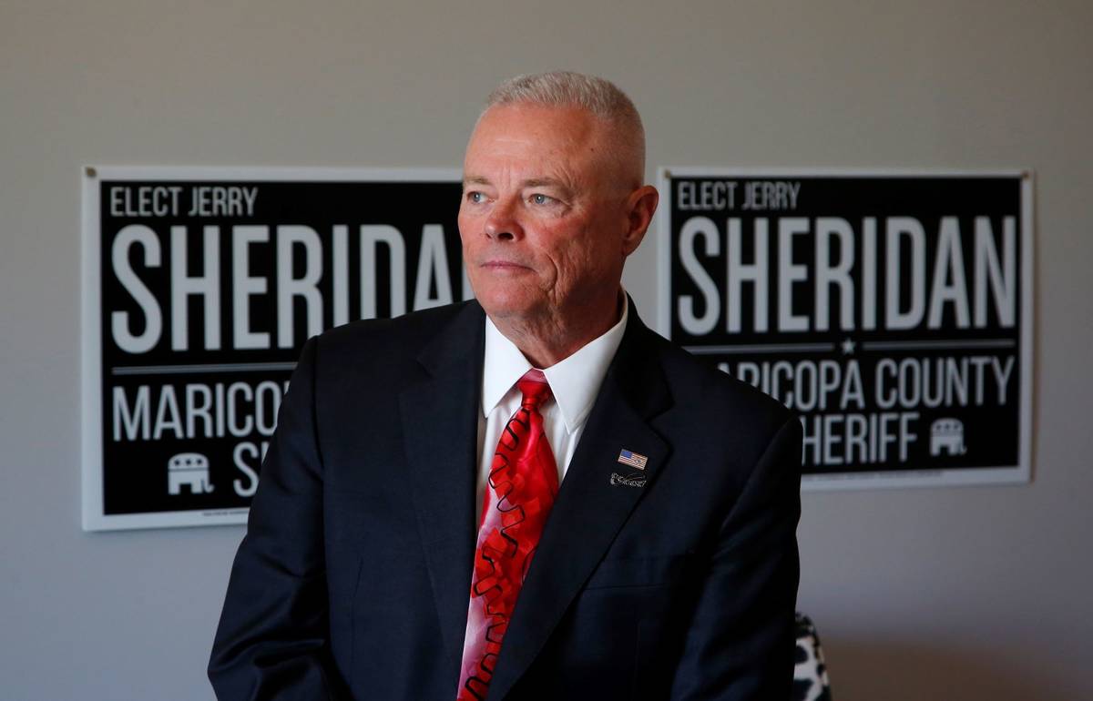Long time law enforcement officer at the Maricopa County Sheriff's Office, Jerry Sheridan, is r ...