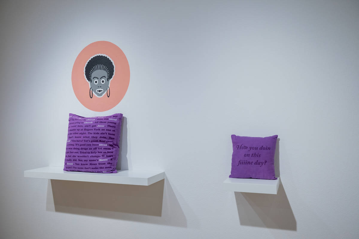 Ashley Hairston Doughty's exhibit "Kept to Myself" uses art and text to lead viewers in her exp ...
