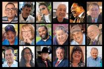 Some of Nevada’s victims of the COVID-19 pandemic, top row, from left: Adolfo Fernandez, Ale ...