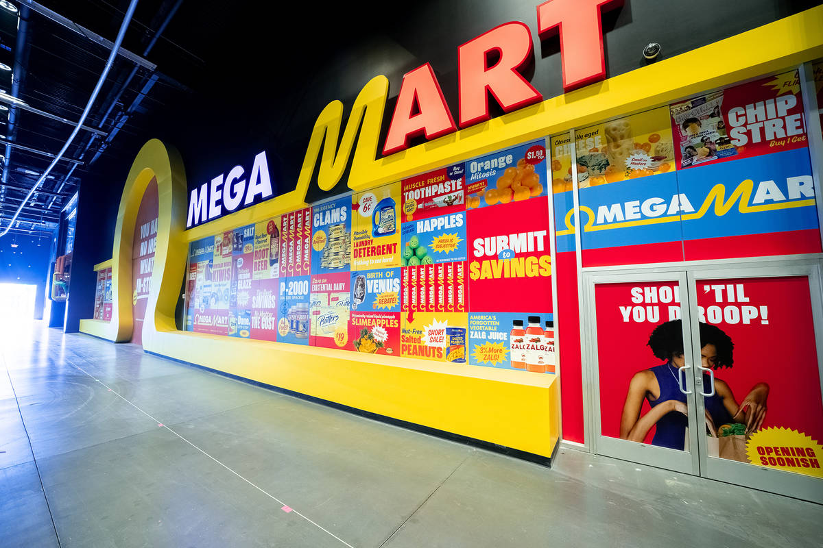 Omega Mart in Las Vegas will have plenty in store for experience seekers. (Meow Wolf)