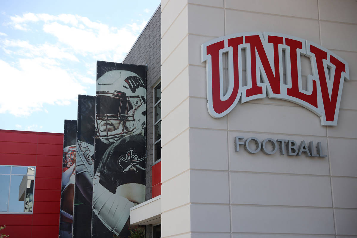 Fertitta Football Complex in Las Vegas, Tuesday, Aug. 11, 2020. (Erik Verduzco / Las Vegas Revi ...