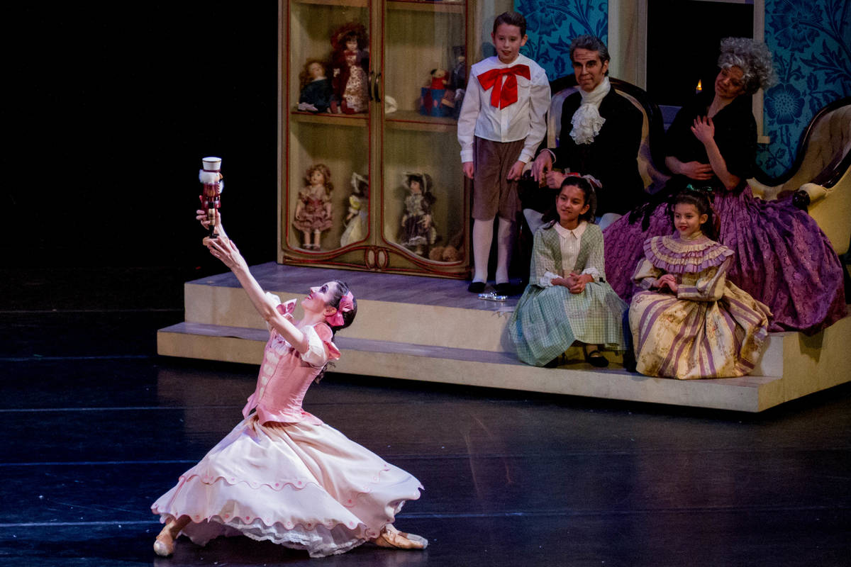 The Nevada Ballet Theatre performs "The Nutcracker." (Alicia Lee)