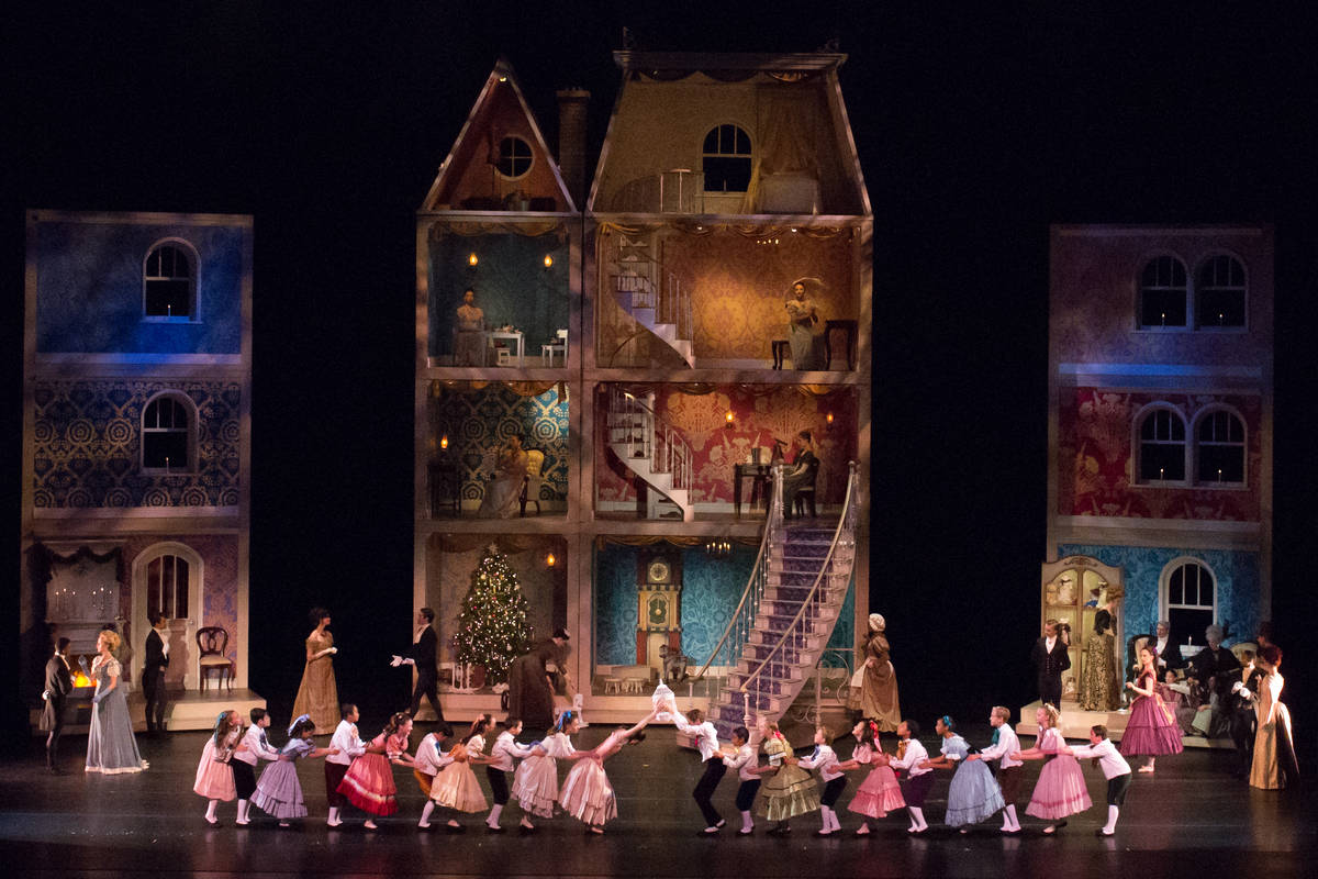 The Nevada Ballet Theatre performs "The Nutcracker." (Virginia Trudeau)