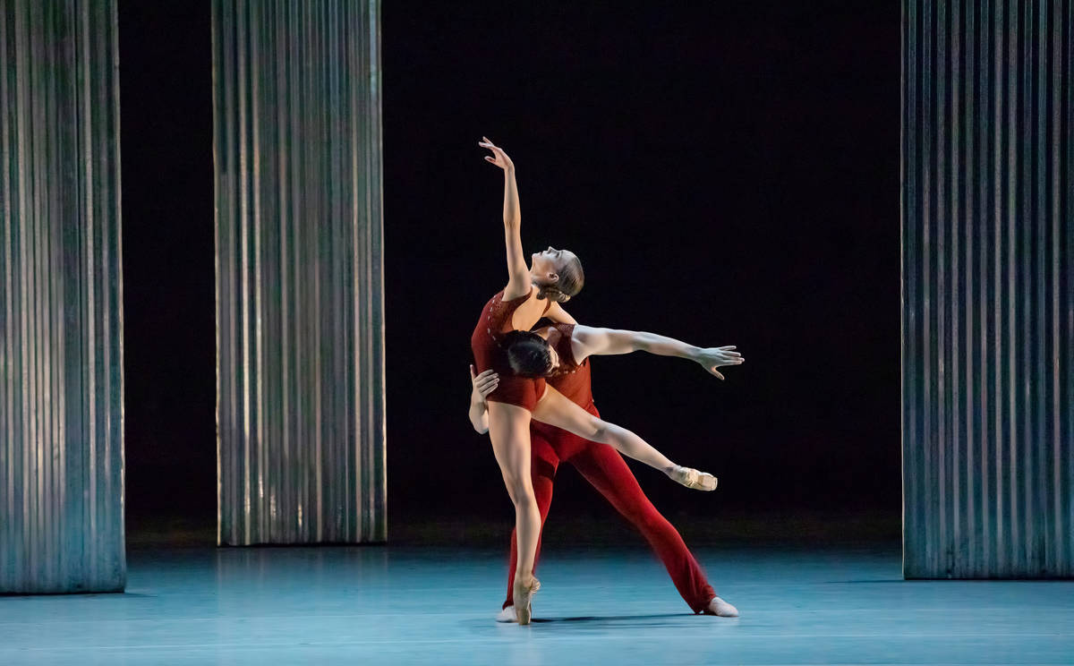 The Nevada Ballet Theatre performs "Bolero." (Virginia Trudeau)