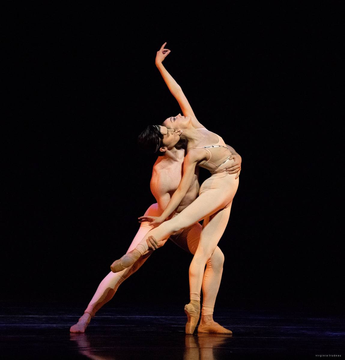 The Nevada Ballet Theatre performs "Light Rain." (Virginia Trudeau)