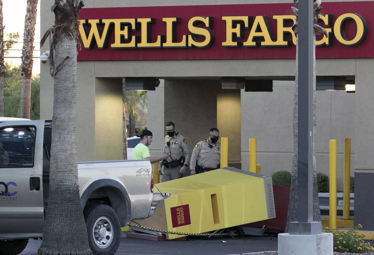 The Metropolitan Police Department is investigating an apparent failed attempt to drag an ATM m ...