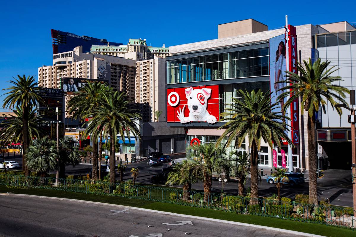 Target store opens on Las Vegas Strip Las Vegas ReviewJournal