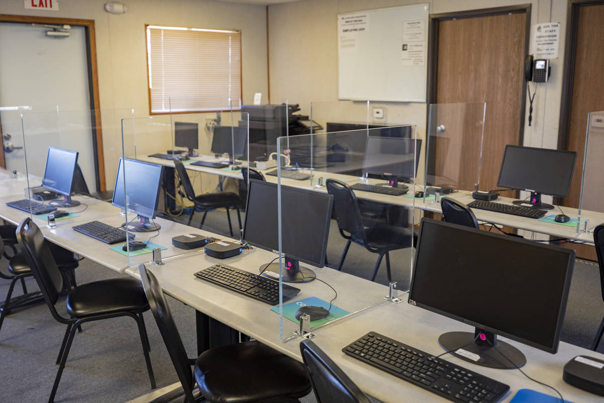 The Shade Tree's Cox Technology Center was renovated for distance learning. (Elizabeth Brumley/ ...