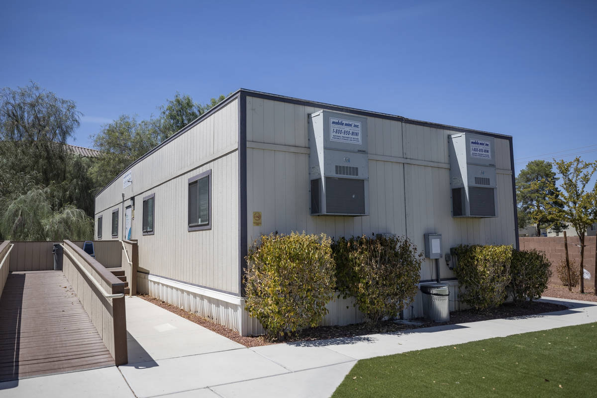 The Shade Tree's Cox Technology Center, renovated for distance learning, in North Las Vegas on ...