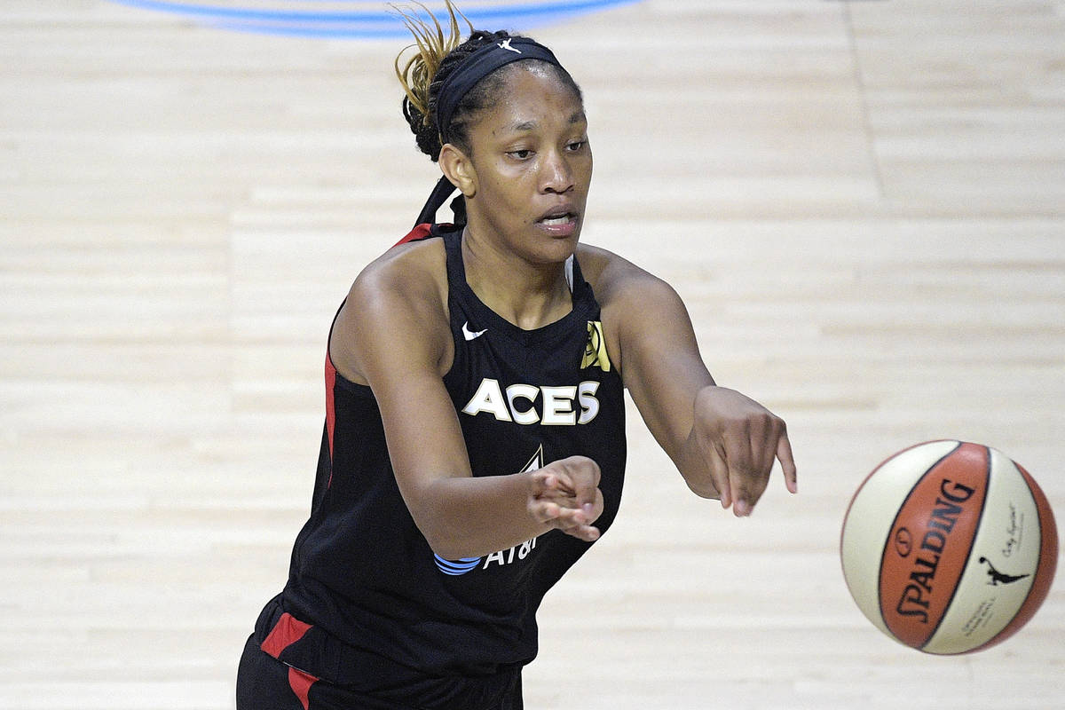 A'ja Wilson - Las Vegas Aces Forward - ESPN