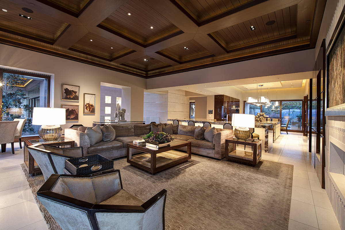 The family room. (Synergy Sotheby’s International Realty)