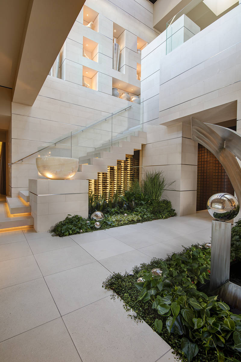 The entrance to the wine cellar. (Synergy Sotheby’s International Realty)