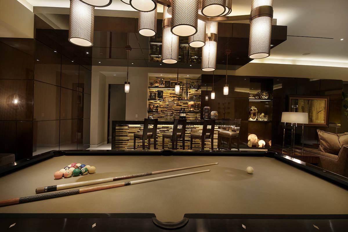 The game room. (Synergy Sotheby’s International Realty)