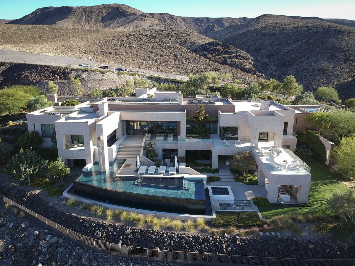 $11.3M 'Billionaires Row' home sale sets another 2021 record - Las Vegas  Review-Journal