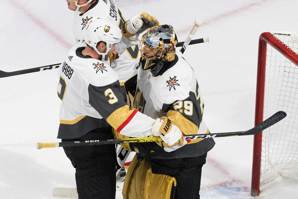 Marc-Andre Fleury turns back clock with new solid gold pads - The