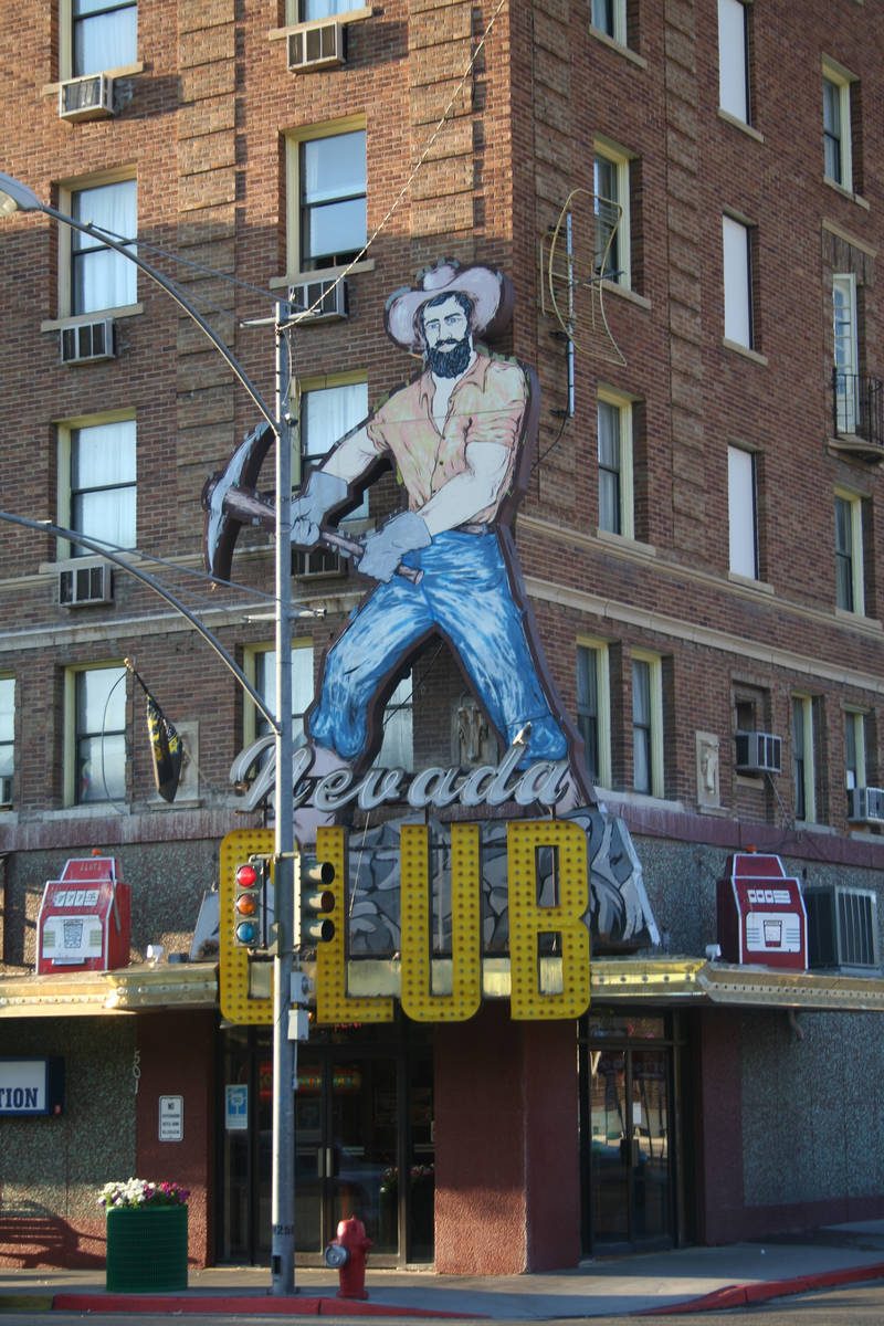 Ely's Hotel Nevada and Gambling Hall was built in 1929. (Deborah Wall / Las Vegas Review-Journal)