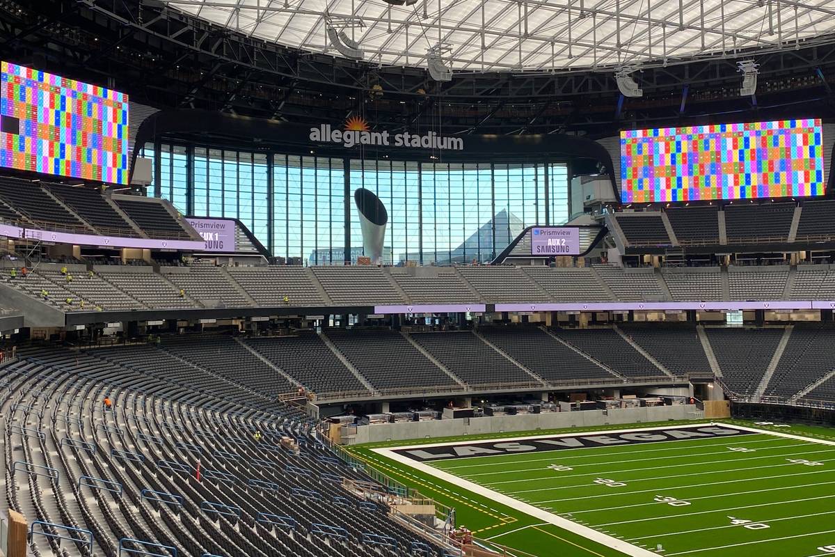 Allegiant Stadium Inside Las Vegas Raiders Stadium Updates Jedirich