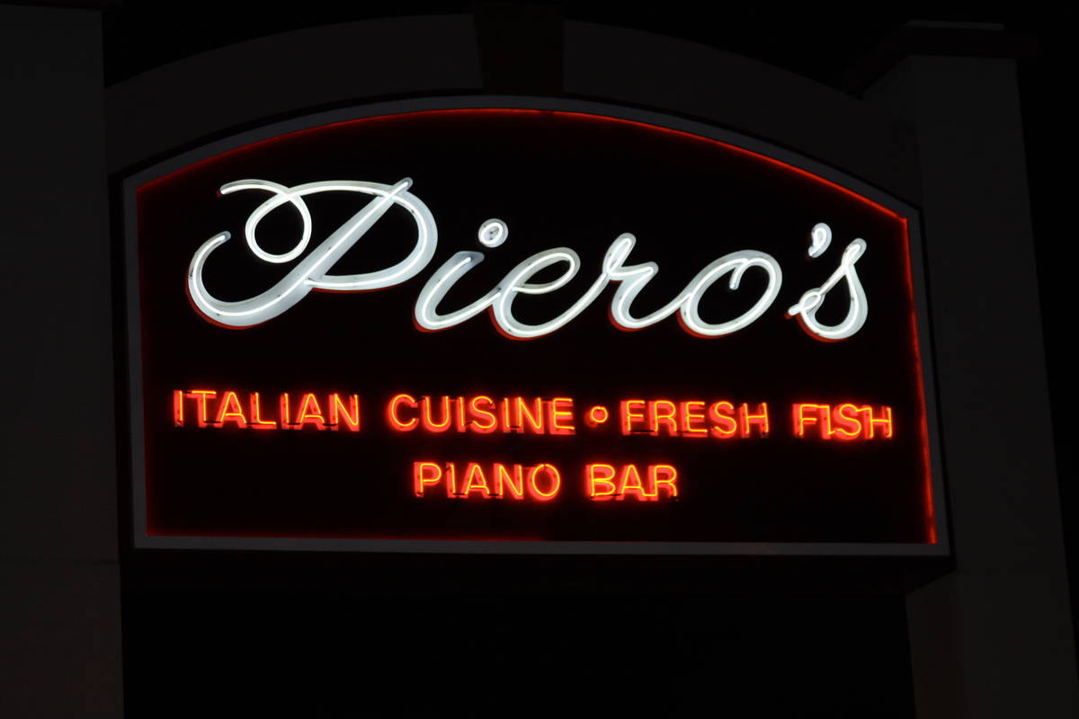 Las Vegas landmark Piero's is preparing to reopen. (Piero's Italian Cuisine)