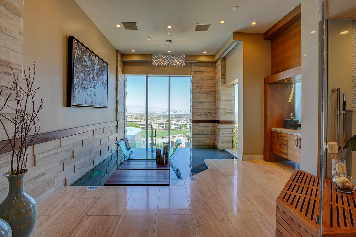 The MacDonald Highlands home measures 7,928 square. (Sun West Custom Homes)