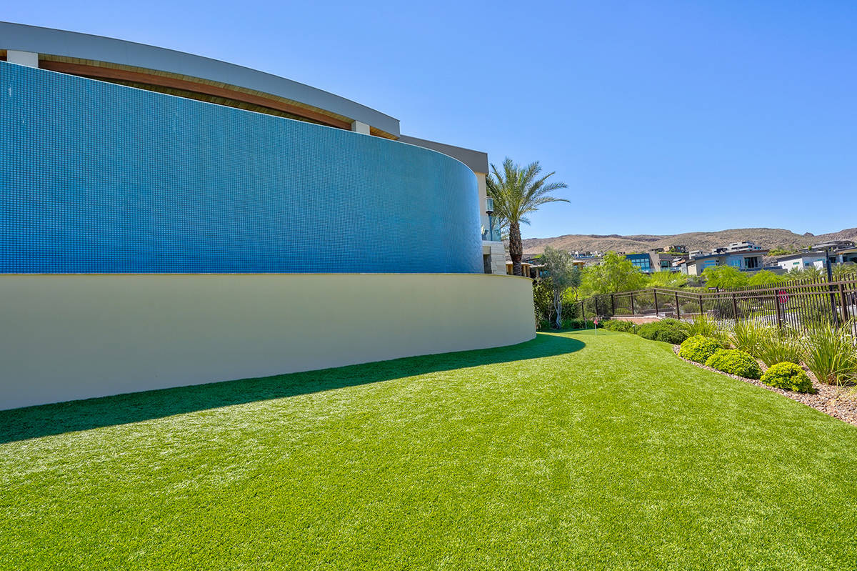 The home has a massive pool. (Sun West Custom Homes)