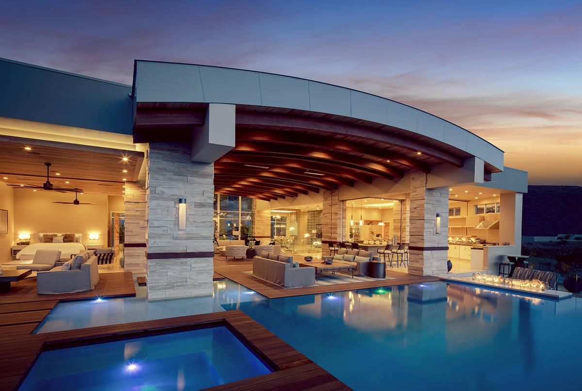 Sun West Custom Homes Waters Edge in MacDonald Highlands was built for energy efficiency. It h ...