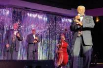 Lou Ragland of The World Famous Ink Spots is shown performing at Alexis Park. (CFB Productions)