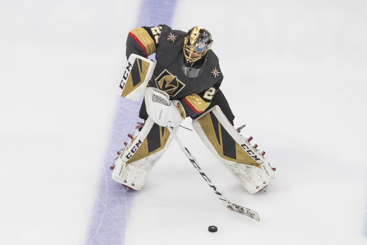 Marc-Andre Fleury Worn Vegas Golden Knights NHL Expansion Draft Jersey  6/21/17