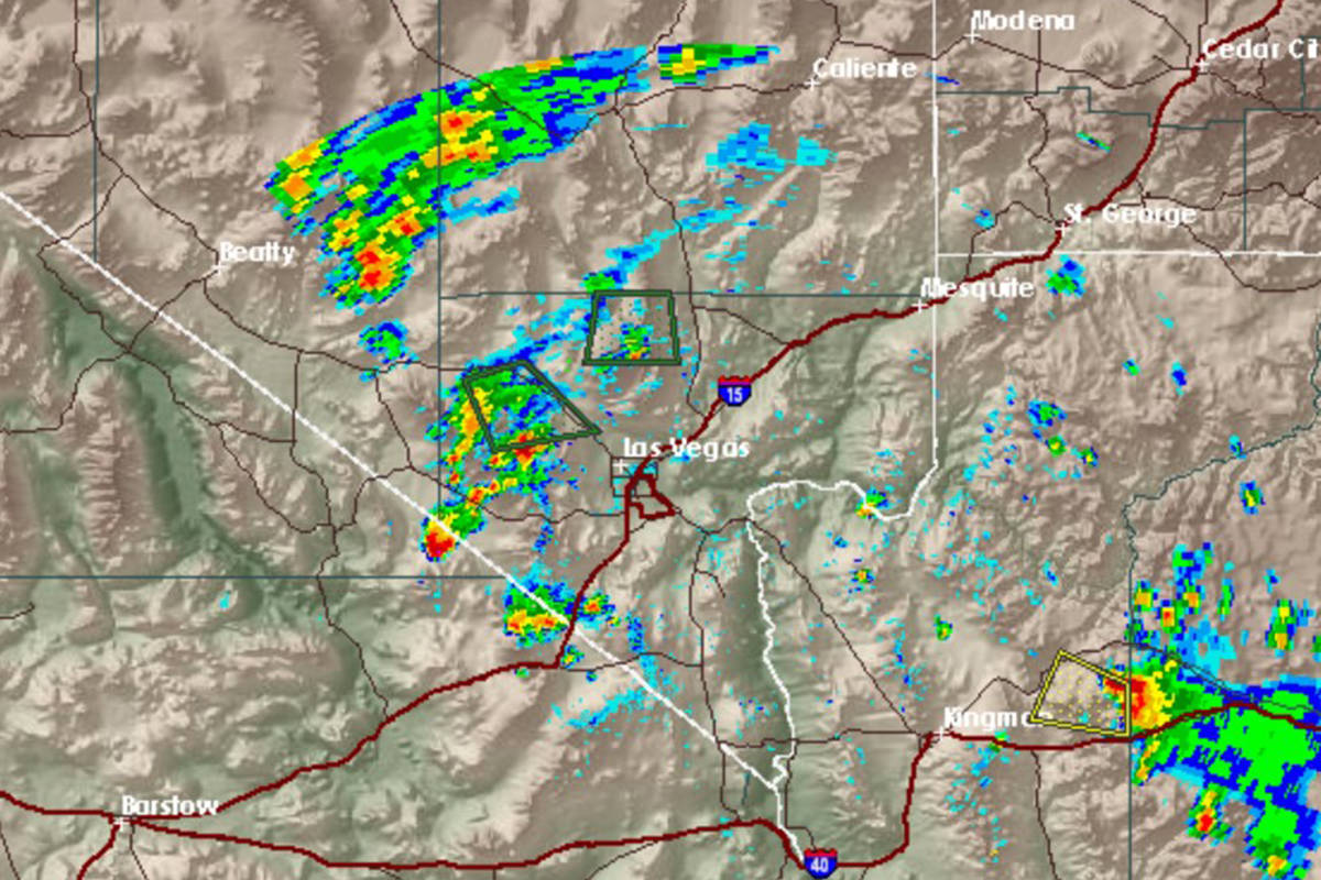 Flooding closes Deer Creek Road at Mount Charleston Las Vegas Review