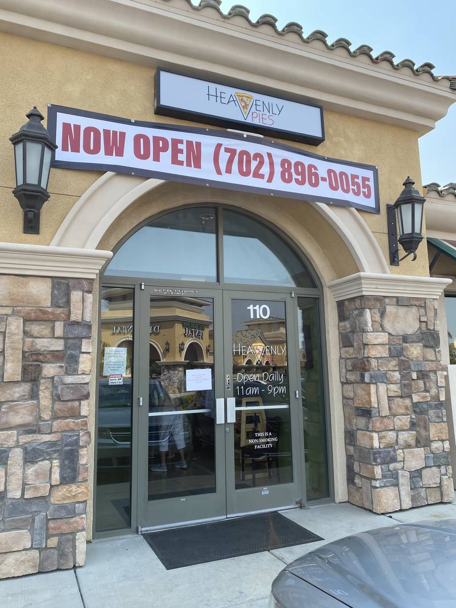 Heavenly Pies is open for business on Southern Highlands Parkway near Starr Avenue. (Al Mancini ...