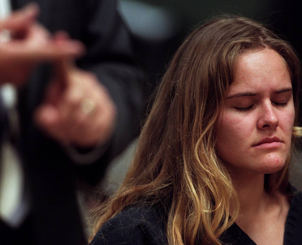 Jessica Williams is seen during a hearing in 2000. (Las Vegas Review-Journal, File)