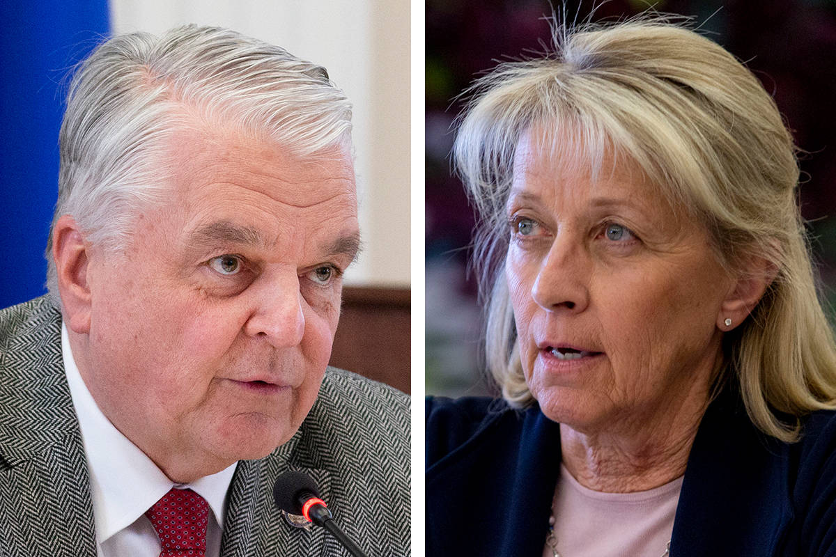 Gov. Steve Sisolak on Tuesday, Aug. 25, 2020, rejected a request by Secretary of State Barbara ...