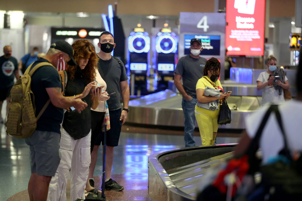 Las Vegas airport sees 1.6M passengers in July | Las Vegas Review-Journal