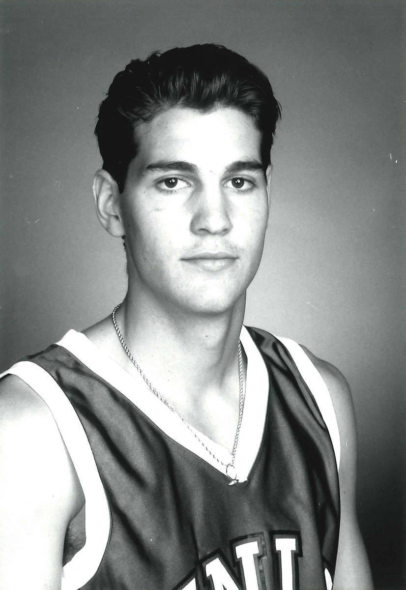 H Waldman in an undated photo at UNLV. Photo courtesy of UNLV athletics.