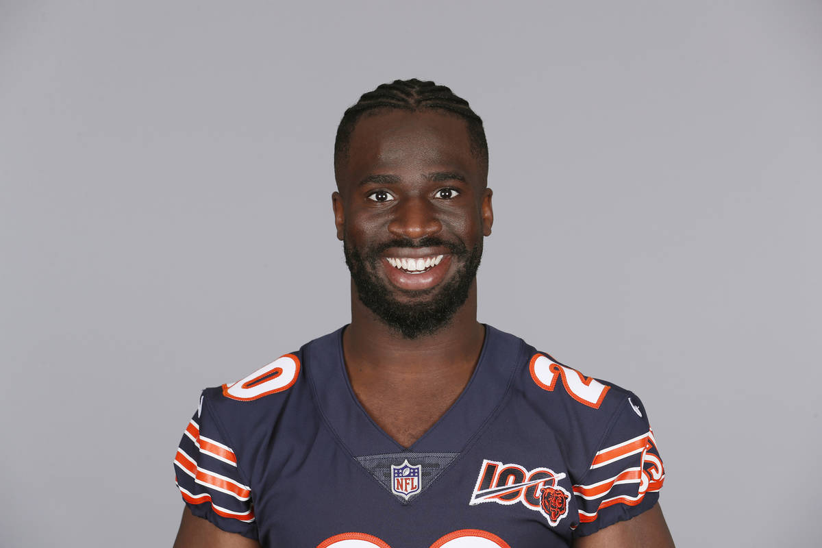This is a 2019 photo of Prince Amukamara of the Chicago Bears NFL football team. This image ref ...
