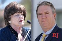 Lois Tarkanian and Bret Whipple, candidates for Board of Regents, District 2 (Las Vegas Review- ...